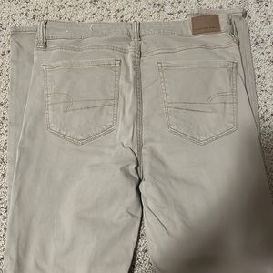 Khaki jeans, American eagle